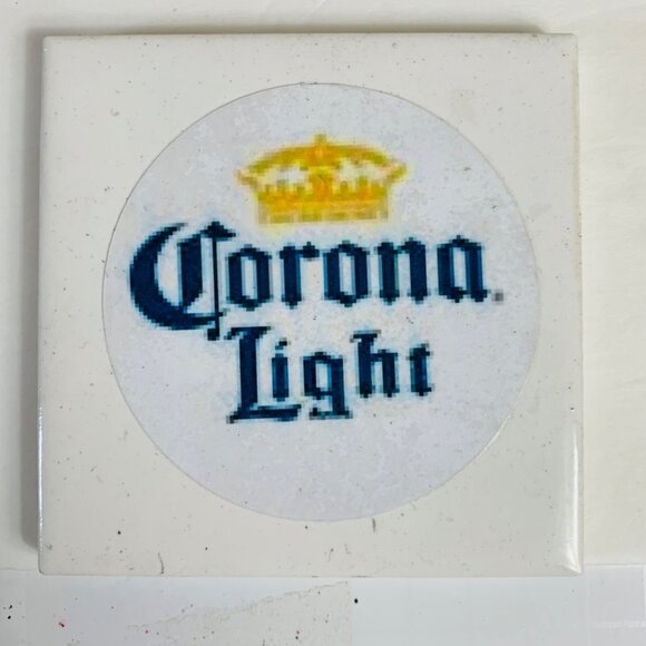 Beer Tile Drink Coaster Set of 6 Ceramic Man Cave Home Bar Decor Tiki Party - Picture 6 of 12